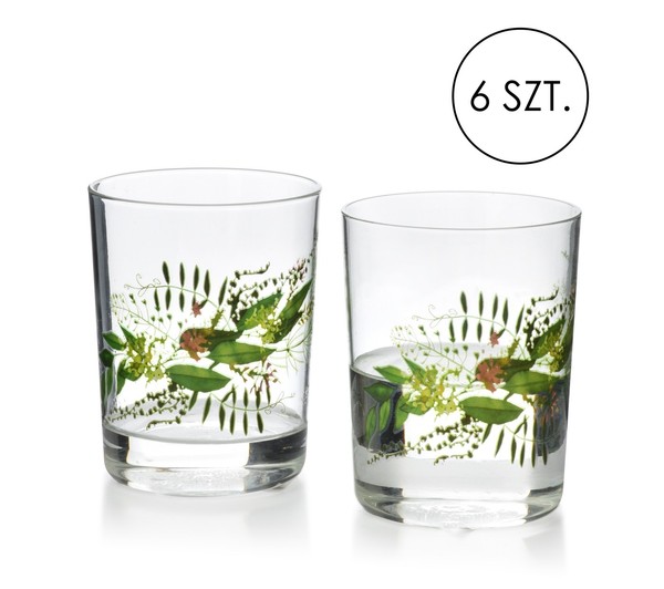 GläSer WassergläSer TrinkgläSer 6Er Set 420Ml SaftgläSer Aus Glas Transparent-image