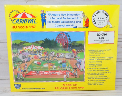 IHC Carnival 5125, Spider Ride & Platform Model Kit, escala 1/87 HO sellado | Zustand: New