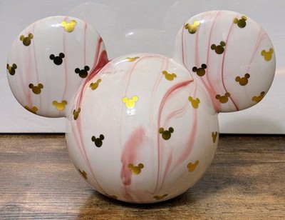 Disney Mickey Mouse Head Marbled Ceramic Table Decor Valentines Kohl s Exclusive