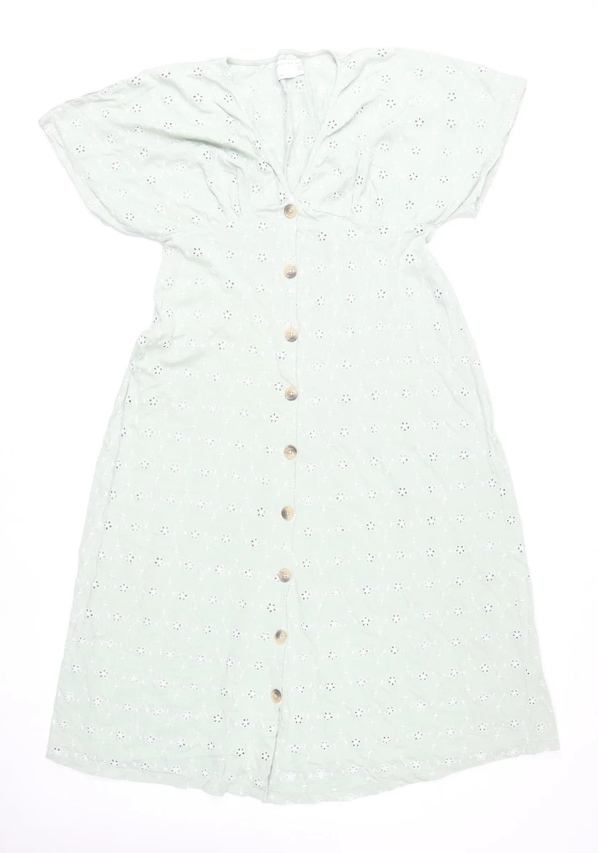 asos floral embroidered shirt dress Eve of Milady Style 394 3D Floral Fit & Flare Wedding Dress