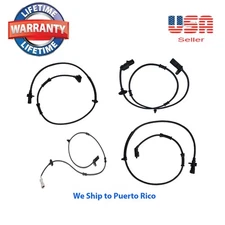 4 ABS Speed Sensor Front Rear Right & Left Fit Jeep Grand Cherokee WJ 1999-2004