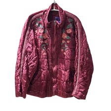 Free People Anna Sui  Dolman Jacket  M/L Burg...