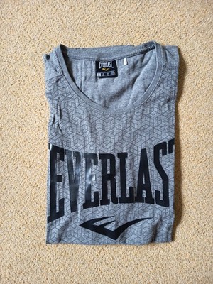   Original Everlast T-Shirt - Größe XL - Grau   Boxen Fitness 