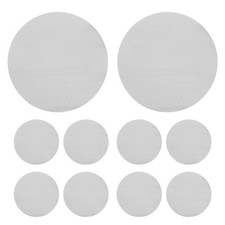 30pcs Adhesive Metal Plate Magnetic 6cm Car Mount Small Round Disc Phone Back