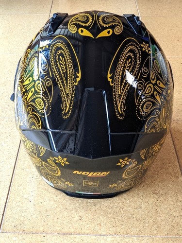 NOLAN N60-6 RITUAL Full Face Helmet Size L Gold Inner Visor Pinlock Japan Unused - Picture 3 of 5