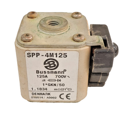 *NEW NO BOX* BUSSMANN SPP-4M125 FUSE 125A 700V NEW SPP4M125