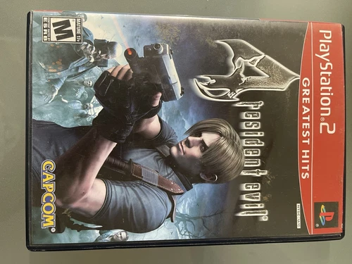 Resident Evil 4 PS2 PlayStation 2, 2005 Greatest Hits CIB Complete Tested