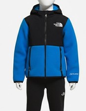The North Face Unisex Kids Blue Denali Full-Zip Fleece Jacket Size 4
