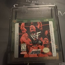 WWF Attitude Gameboy Color Cartridge No Case Cartridge Only
