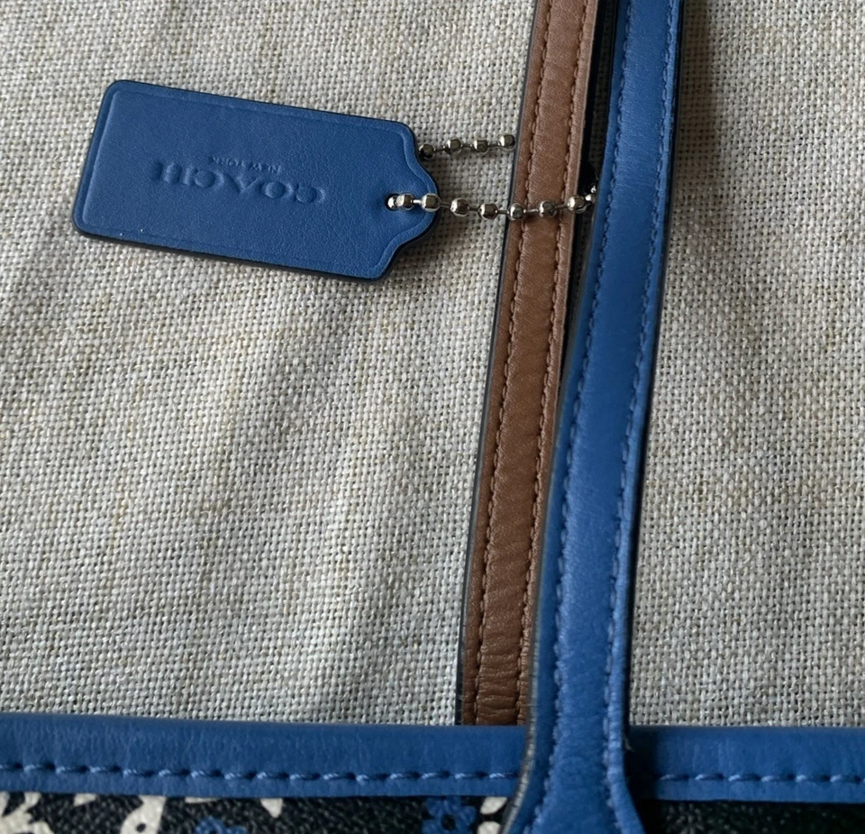 Cartera de hombro COACH Butterfly Bandana City con cremallera F59329 Foto 4 de 4