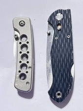 Lot of 2 CRKT Pocket Knives - 6611 Patton - 7256 Lake 111