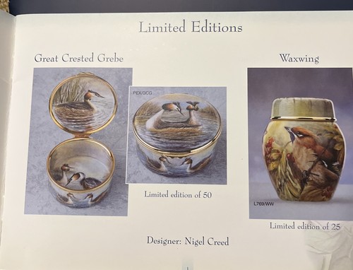 Moorcroft English Pottery And Enamels. 2 Brochures Catalogs 2002 Excellent - Picture 3 of 5