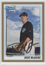 2010 Bowman Draft Draft Picks Gold Deck McGuire #BDPP86 0f0