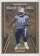 2007 Playoff Contenders Rookie Roll Call Gold 90/250 Chris Henry #RRC-31 0f3