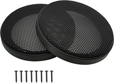 3" Speaker Grill Covers, Car Subwoofer 3 apos; apos; - 2Pcs, Black