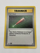 Full Heal 82/102 1st Edition Shadowless - NM