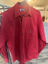 Camisa De Vestir Marca Chaps Ralph Lauren. 100% Algodón Talla M Usada