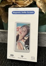 Magnetic Selfie Screen Monitor For iPhone/Android. 1800mAh, Bluetooth Remote NEW