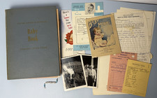 1947 Better Homes  Gardens Baby Book w/Hospital Papers  extras