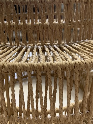 Paralume a tamburo in iuta naturale a 3 livelli adatto a sospensione o lampada da soffitto, boho/casale - Foto 4 di 11