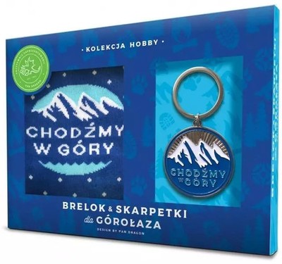 5901854966014 Zestaw brelok + skarpetki dla górołaza Pan Dragon