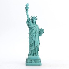 Veronese Design 12 3/8 Inch Statue of Liberty Resin Sculpture Handpainted Finish