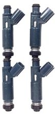 SET OF 4 OEM DENSO FJ414 NEW Fuel Injectors Made In Japan