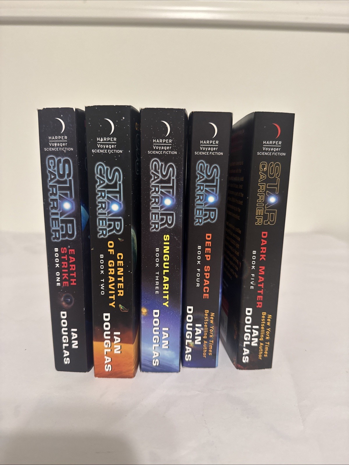 STAR CARRIER Book 1-5 by Ian Douglas Lot paperback Harper Se