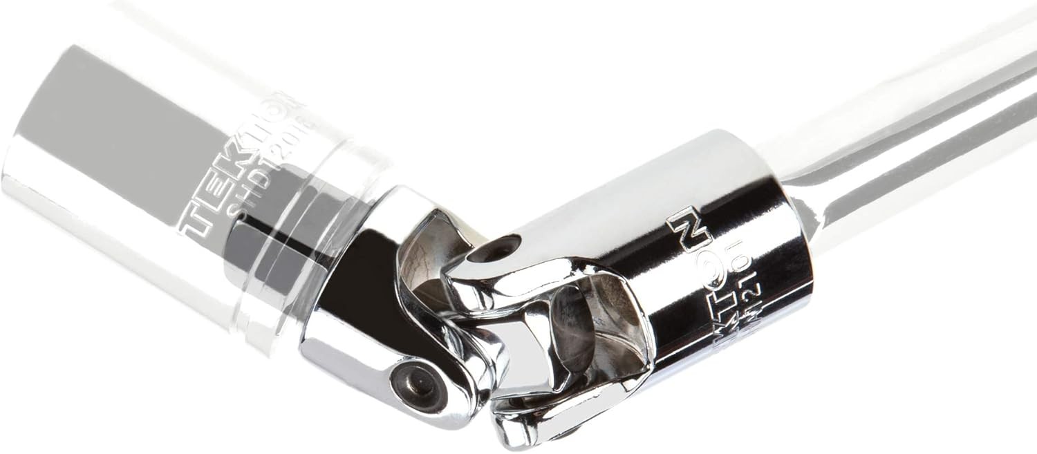 TEKTON 3/8 Inch Drive 12-Point Socket and Ratchet Set with Case, 46-Piece (5/16-