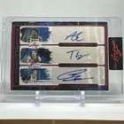 2023 Leaf Art Anthony Edwards Trae Young Tyler Herro Triple Auto /6 SSP