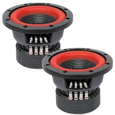 Cerwin Vega V65DV2 2 ohm DVC 6.5" Car Subwoofers 1500 Watts Peak Each QTY: 2
