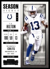T.Y. Hilton 2017 Panini Contenders #17 Colts NFL READ FREE SHIPPING AutographDen