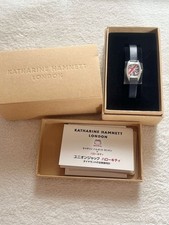 Katherine Hamnett x Hello Kitty Watch Unused in Box 10-Year Storage