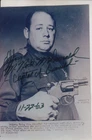 Oswald arresting officers & letter plus 15cm x 10cm signed photograph with COA