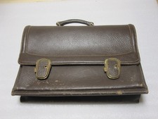 Ledertasche Aktentasche Büchertasche Schultasche Schulranzen vintage 70er Jahre
