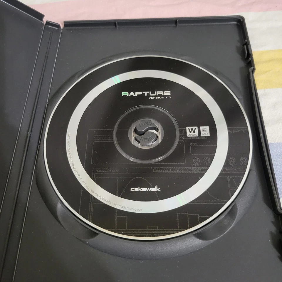 Cakewalk Rapture Version 1.0 VSTi Synth Software Disc PC/Mac Audio Plugin - Image 2 of 4