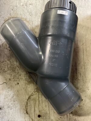 GF PIPING SYSTEMS 3'' Spigot PVC Y Check Valve