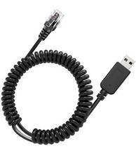 Universal Radar Detector Cable with USB to RJ11 Plug 6.56FT Power Cable