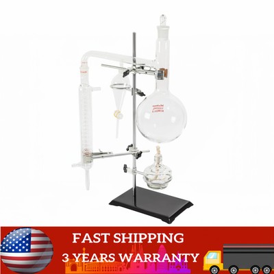 1000ml Distillation Apparatus Chemistry Lab Equipment For Chemistry Experiment