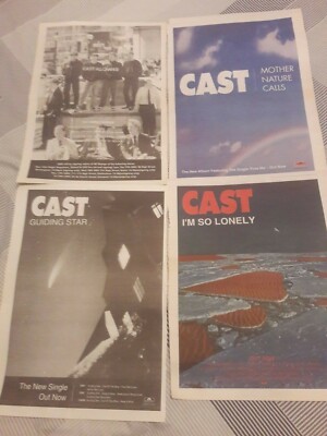 CAST magazine advert small poster ALL CHANGE mother nature calls GUIDING STAR >