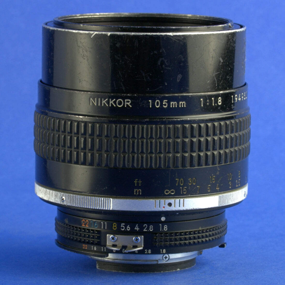 Nikon Nikkor 105mm 1.8 Ai-S Lens Poor Condition | eBay