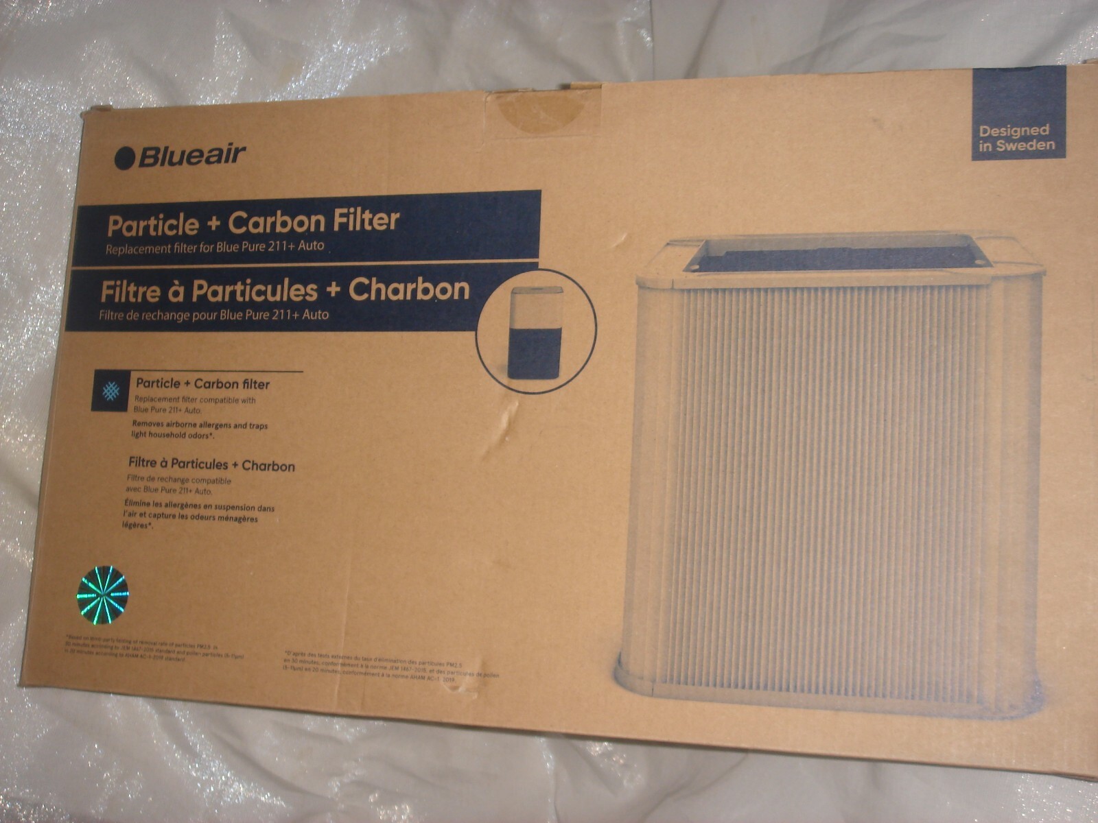 Genuine OEM Replacement Filter for Blueair Blue Pure 211+ Air Purifiers