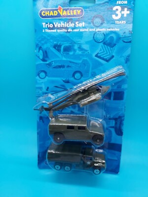 Chad Valley Military Vehicle Trio Set