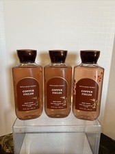 3 Bath And  Body Works COPPER FIELDS Shower Gel 10oz Each