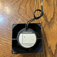 PAMOTOR Papst Electric Cooling Fan 3 -1/8” Square Metal Housing Germany FreeShip