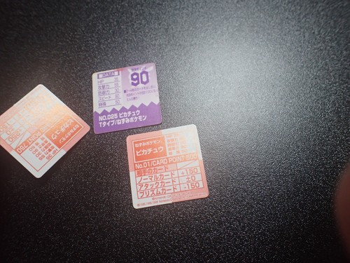Pokemon Bros GB Pocket Mini Karte Pikachu x3 #4694 - Bild 13 von 17