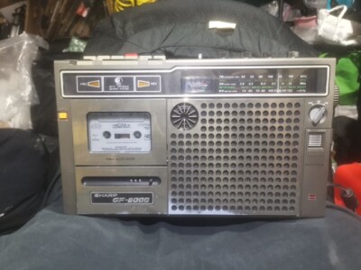 Vintage Sharp Gf-6000 Boom Box Radio 70s/80s Ghetto Blaster | eBay