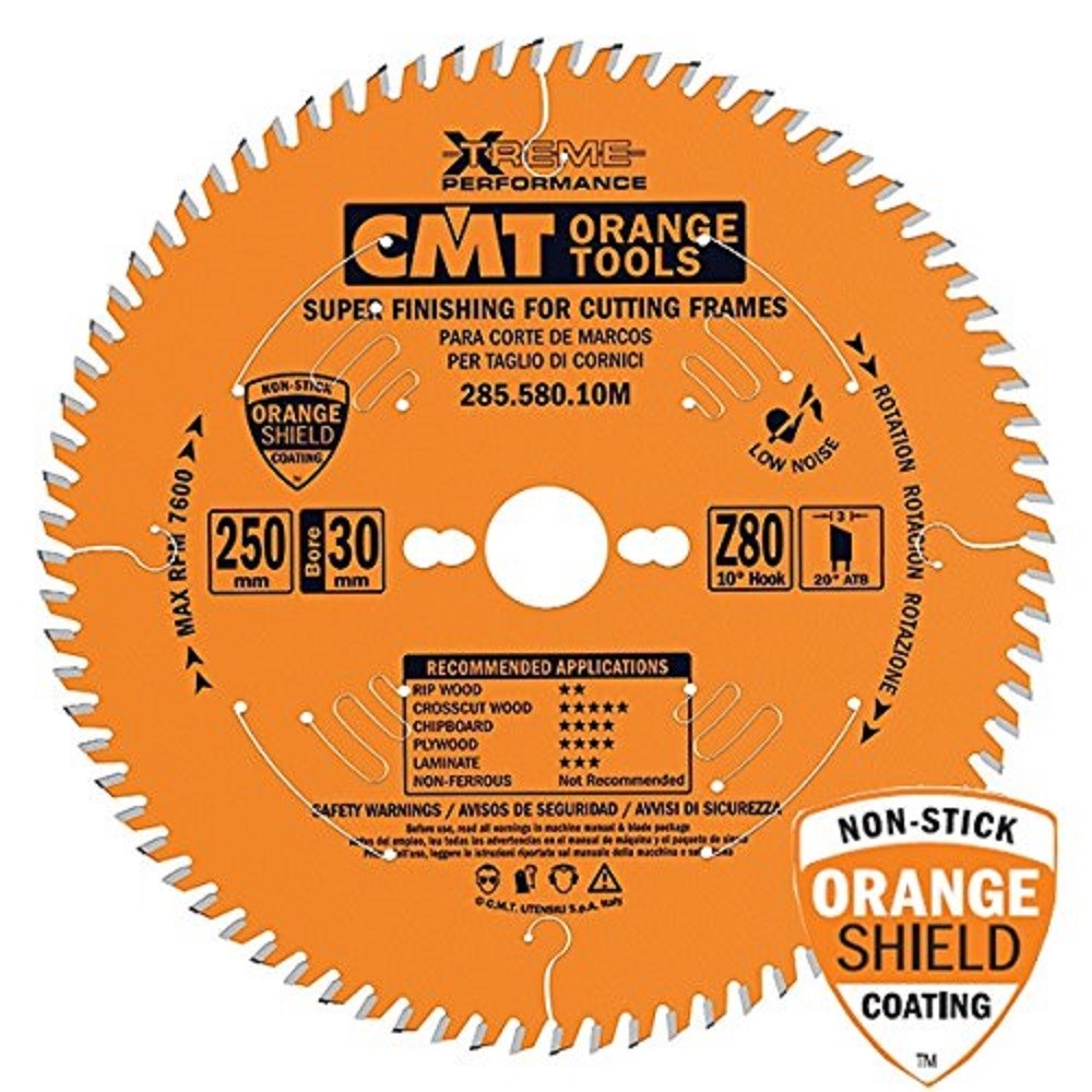 CMT 285.596.12M Lama Circolare 300mm Z96 per Cornici Professionale