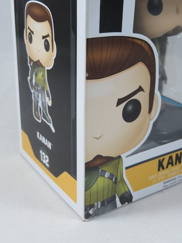 Star Wars Funko Pop - Kanan - Star Wars: Rebels - No. 132 - Protector gratuito - Imagen 8 de 24