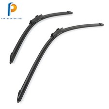 2 Pieces Front Windshield Wiper Blade Blades Fit for Maserati Ghibli Levante